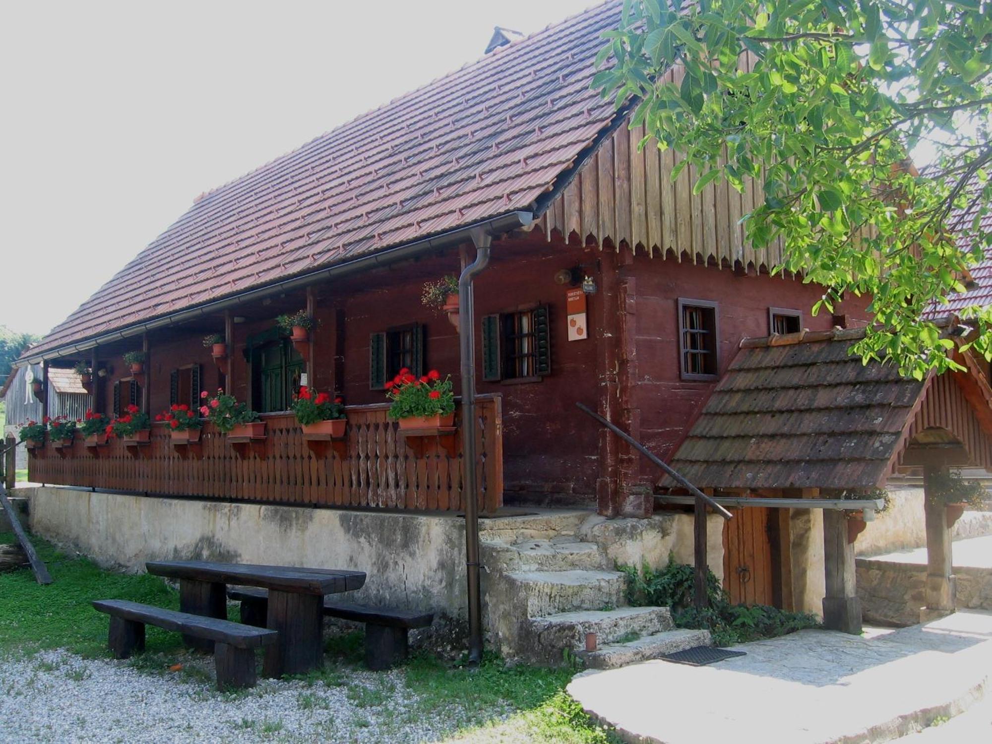 Tourist Farm Pri Martinovih Villa Krška Vas Buitenkant foto